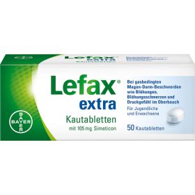 LEFAX extra Kautabletten 50 St – PZN 2563836 из немецкой аптеки
