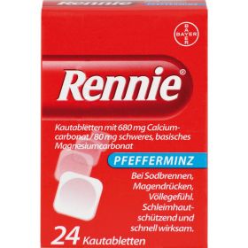 RENNIE Kautabletten 24 St – PZN 2751816 из немецкой аптеки