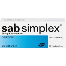SAB simplex Kautabletten 50 St – PZN 3519464 из немецкой аптеки