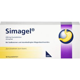 SIMAGEL Kautabletten 50 St – PZN 4081366 из немецкой аптеки