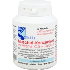 MUSCHEL KONZENTRAT m.Vitaminen Kapseln 90 St – PZN 4122214 из немецкой аптеки