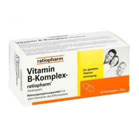 Vitamin B Komplex ratiopharm Kapseln (60 stk) – PZN 4132750 из немецкой аптеки