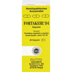 FORTAKEHL D 4 Kapseln 20 St – PZN 4355326 из немецкой аптеки