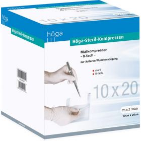 HGA-KOMPRESSEN 10x20 cm steril 8fach 25X2 St – PZN 4401925 из немецкой аптеки
