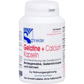 GELATINE+Calcium Kapseln 120 St – PZN 4434675 из немецкой аптеки