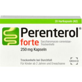 PERENTEROL forte 250 mg Kapseln 20 St – PZN 4796869 из немецкой аптеки