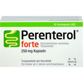PERENTEROL forte 250 mg Kapseln 50 St – PZN 4796875 из немецкой аптеки