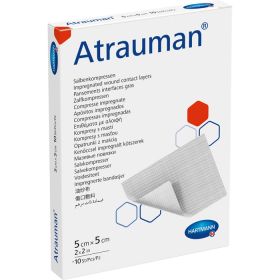 ATRAUMAN 5x5 cm steril Kompressen 10 St – PZN 4889826 из немецкой аптеки