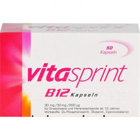 VITASPRINT B12 Kapseln 50 St – PZN 4909546 из немецкой аптеки