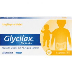 GLYCILAX Suppositorien fr Kinder 6 St – PZN 4942868 из немецкой аптеки