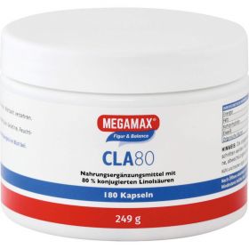 CLA 80% Megamax 1 g konjug.Linolsure Kapseln 180 St – PZN 5113714 из немецкой аптеки