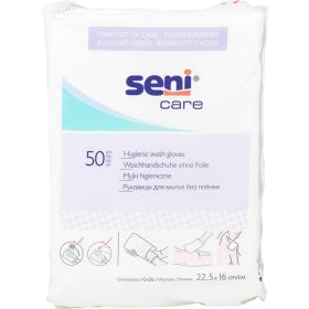 SENI Waschhandschuhe unfoliert 50 St – PZN 5565557 из немецкой аптеки