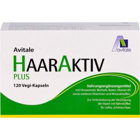 HAARAKTIV Plus Vegi-Kapseln 120 St – PZN 6426800 из немецкой аптеки