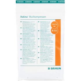 ASKINA Mullkompressen 7,5x7,5 cm steril 5X2 St – PZN 6874438 из немецкой аптеки