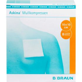 ASKINA Mullkompressen 10x10 cm steril 25X2 St – PZN 6874496 из немецкой аптеки