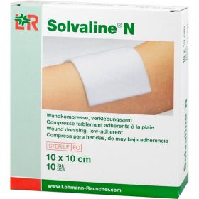 SOLVALINE N Kompressen 10x10 cm steril 10 St – PZN 7600766 из немецкой аптеки