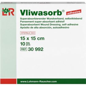 VLIWASORB adhesive superabso.Komp.sk.st.15x15 cm 10 St – PZN 9245795 из немецкой аптеки