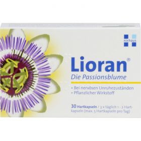 LIORAN die Passionsblume Hartkapseln 30 St – PZN 9723591 из немецкой аптеки
