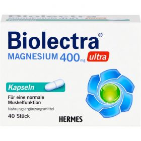 BIOLECTRA Magnesium 400 mg ultra Kapseln 40 St – PZN 10043631 из немецкой аптеки