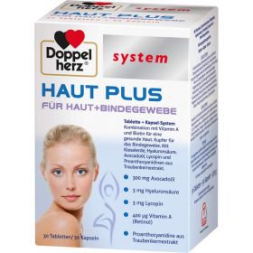 DOPPELHERZ Haut Plus system Tabletten+Kapseln 60 St – PZN 10067531 из немецкой аптеки