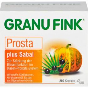 GRANU FINK Prosta plus Sabal Hartkapseln 200 St – PZN 10318128 из немецкой аптеки