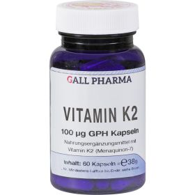 VITAMIN K2 100 &mu,g GPH Kapseln 60 St – PZN 10337976 из немецкой аптеки