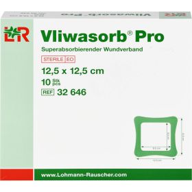 VLIWASORB Pro suberabsorb.Komp.steril 12,5x12,5 cm 10 St – PZN 10792491 из немецкой аптеки