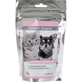 FELIGUM Gingiva Kaudrops f.Katzen/kleine Hunde 120 g – PZN 11096055 из немецкой аптеки