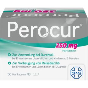 PEROCUR 250 mg Hartkapseln 50 St – PZN 12396055 из немецкой аптеки