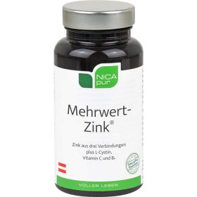 NICAPUR Mehrwert-Zink Kapseln 60 St – PZN 12412185 из немецкой аптеки