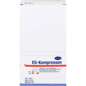 ES-KOMPRESSEN steril 10x20 cm 8fach 25X2 St – PZN 12559505 из немецкой аптеки