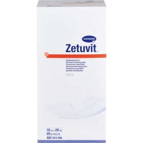 ZETUVIT Saugkompressen steril 10x20 cm 25 St – PZN 12559735 из немецкой аптеки