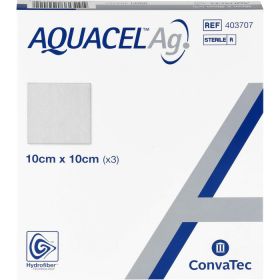 AQUACEL Ag 10x10 cm Kompressen 3 St – PZN 13541186 из немецкой аптеки