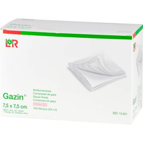 GAZIN Mullkomp.7,5x7,5 cm steril 8fach 50X2 St – PZN 13753072 из немецкой аптеки