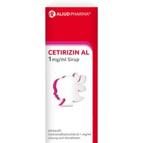 CETIRIZIN AL 1 mg/ml Sirup 2X75 ml – PZN 97436 из немецкой аптеки