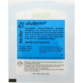 ALUDERM Kinder Kompressen 4x6 cm 1 St – PZN 118581 из немецкой аптеки