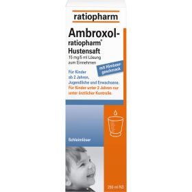 AMBROXOL-ratiopharm Hustensaft 250 ml – PZN 563111 из немецкой аптеки
