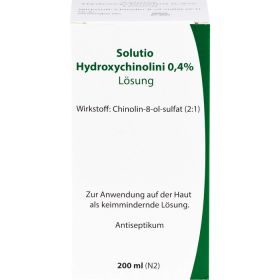 SOLUTIO HYDROXYCHIN. 0,4% 200 ml – PZN 657272 из немецкой аптеки
