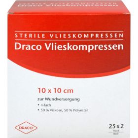 VLIESSTOFF-KOMPRESSEN 10x10 cm steril 4fach 25X2 St – PZN 679291 из немецкой аптеки