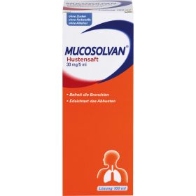 MUCOSOLVAN Saft 30 mg/5 ml 100 ml – PZN 743422 из немецкой аптеки
