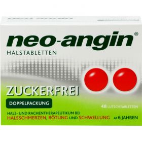 NEO-ANGIN Halstabletten zuckerfrei 48 St – PZN 826622 из немецкой аптеки