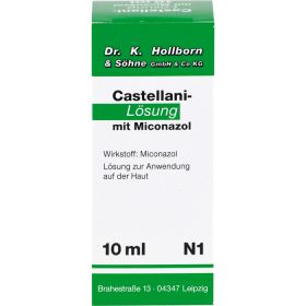 CASTELLANI m. Miconazol Lsung 10 ml – PZN 912741 из немецкой аптеки