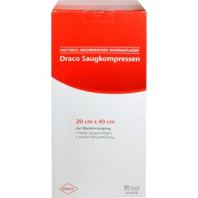 SAUGKOMPRESSEN unsteril 20x40 cm Draco 30 St – PZN 948816 из немецкой аптеки