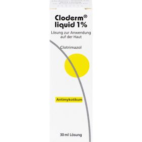 CLODERM Liquid 1% 30 ml – PZN 976600 из немецкой аптеки