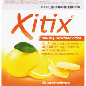 XITIX Lutschtabletten 20 St – PZN 1137020 из немецкой аптеки