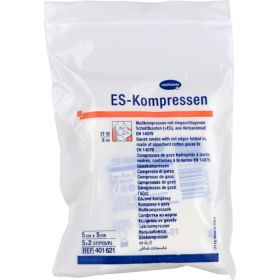 ES-KOMPRESSEN steril 5x5 cm 8fach 5X2 St – PZN 1407100 из немецкой аптеки