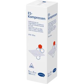 ES-KOMPRESSEN unsteril 5x5 cm 12fach 100 St – PZN 1447163 из немецкой аптеки