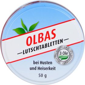 OLBAS Lutschtabletten 50 g – PZN 1833989 из немецкой аптеки