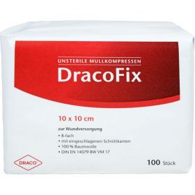 DRACOFIX OP-Kompressen 10x10 cm unsteril 8fach 100 St – PZN 1980621 из немецкой аптеки