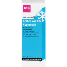 AMBROXOL AbZ Hustensaft 15 mg/5 ml 100 ml – PZN 2058535 из немецкой аптеки